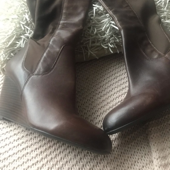 Franco sarto boots comfortable heels brown - Picture 2 of 10